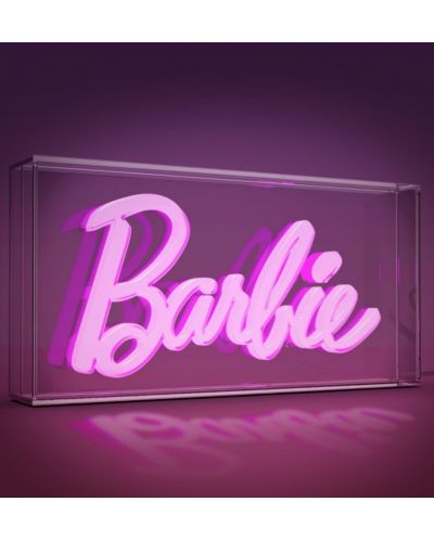 Lampă Paladone Retro Toys: Barbie - Logo - 5