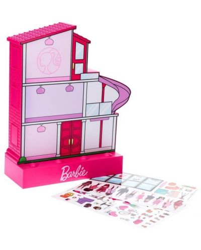 Lampă Paladone Retro Toys: Barbie - Dreamhouse (with Stickers) - 2