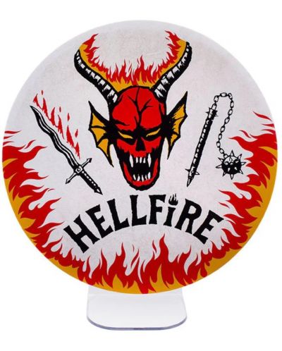 Lampă Paladone Television: Stranger Things - Hellfire Club Logo - 1