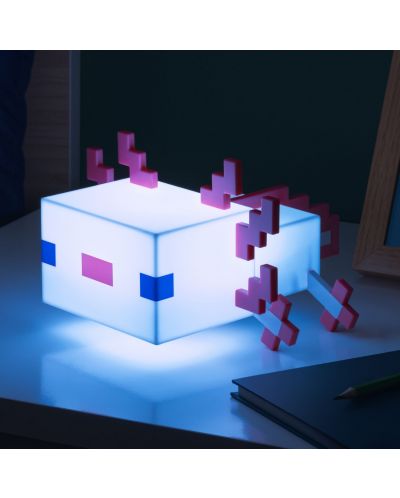 Lampă Paladone Games: Minecraft - Axolotl - 6