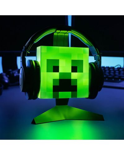 Lampă Paladone Games: Minecraft - Creeper Headstand - 5