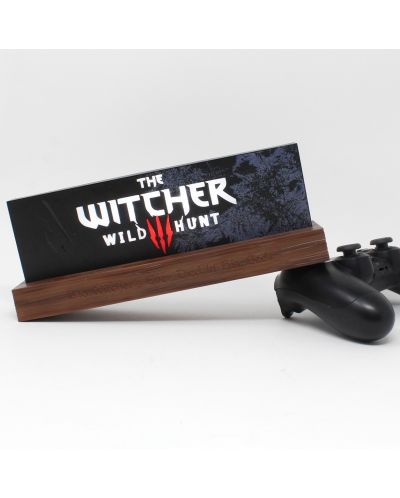 Lampă Neamedia Icons Games: The Witcher - Wild Hunt Logo, 22 cm - 2