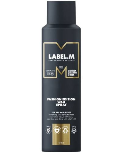  Label.m Fashion Edition Spray-ceară pentru coafare și texturare, 150 ml - 1