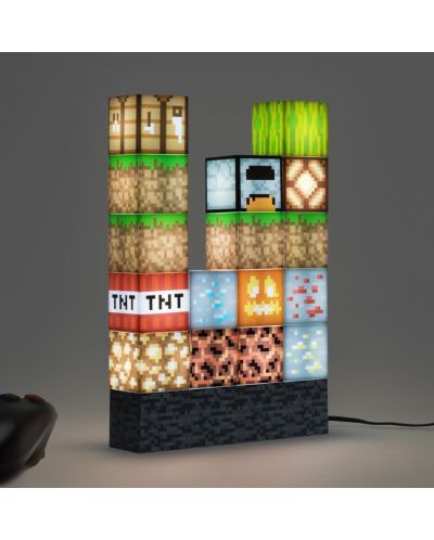 Lampă Paladone Games: Minecraft - Block Building - 4