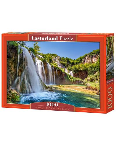 Puzzle Castorland de 1000 piese - Tara lacurilor cazatoare - 1