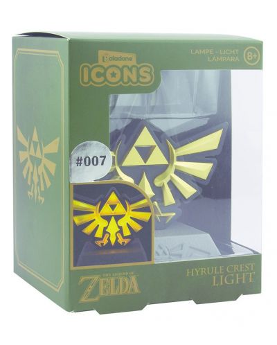 Lampa Paladone Games: The Legend of Zelda - Hyrule Crest #007 - 3