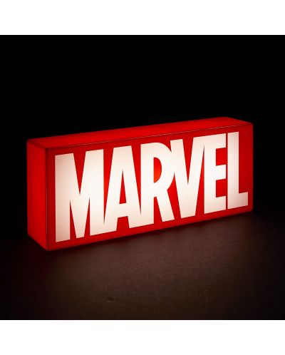 Lampa Paladone Marvel: Marvel Comics - Logo - 2