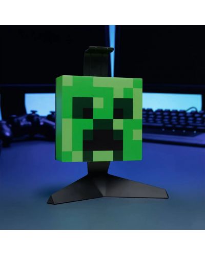 Lampă Paladone Games: Minecraft - Creeper Headstand - 6