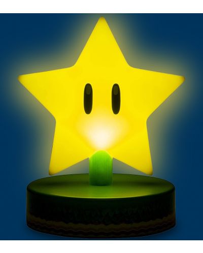 Lampa Paladone Games: Super Mario - Super Star - 3