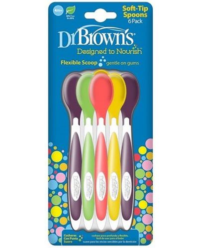 Lingurițe de hrănire Dr. Brown's - 6 bucăți - 4