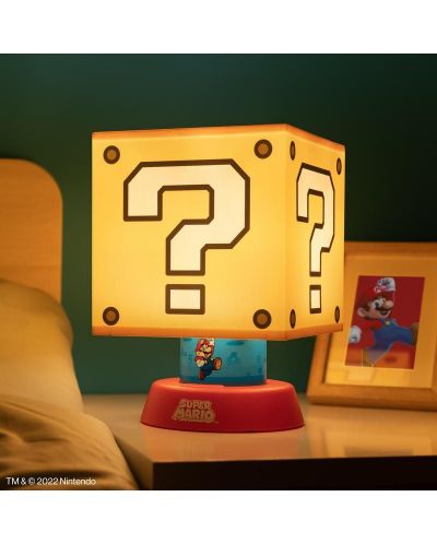 Lampa Paladone Games: Super Mario Bros. - Question Block - 3