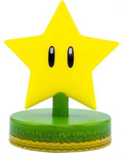 Lampa Paladone Games: Super Mario - Super Star - 1