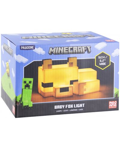 Lampă Paladone Games: Minecraft - Baby Fox - 6