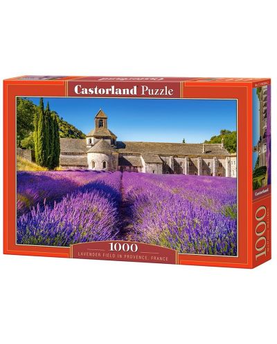 Puzzle Castorland de 1000 piese - Camp de lavanda in Franta - 1