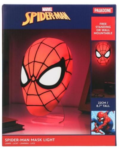 Lampă Paladone Marvel: Spider-man - Mask - 4
