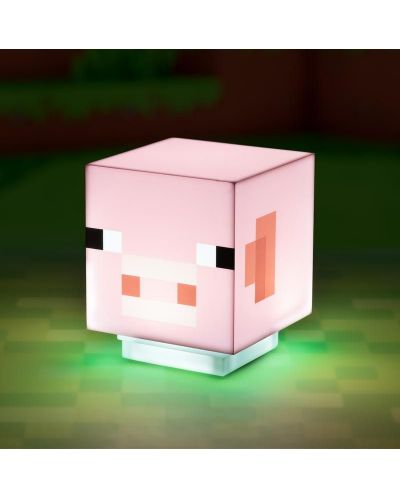 Lampa figurina Paladone Games: Minecraft - Pig - 2