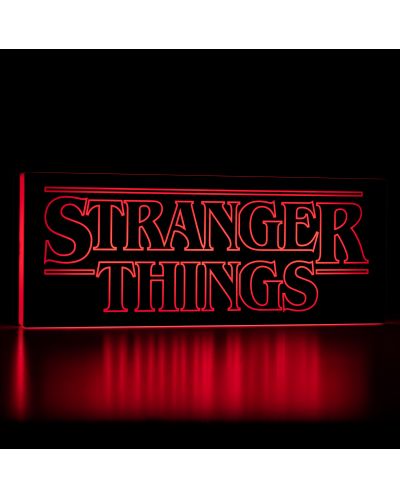 Lampa Paladone Television: Stranger Things - Logo - 4