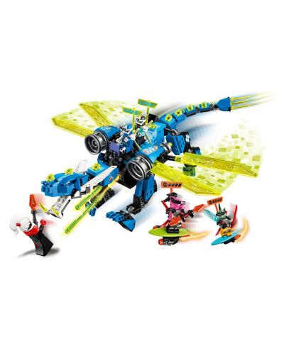 Constructor Lego Ninjago - Dragonul cibernetic al lui Jay (71711) - 6