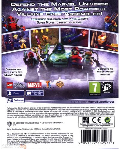 LEGO MARVEL SUPER HEROES (PS Vita) - 4