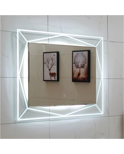 Oglindă de perete cu LED Inter Ceramic - ICL 1502, 60 x 80 cm - 1