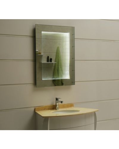 Oglindă de perete cu LED Inter Ceramic - Daria, ICL 1718 NEW, 50 x 70 cm - 2