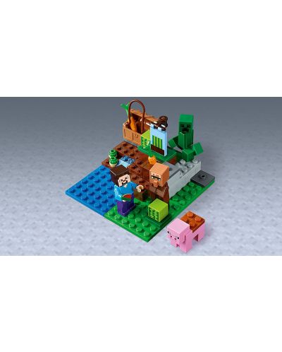 Constructor LEGO Minecraft Ferma de pepeni (21138)