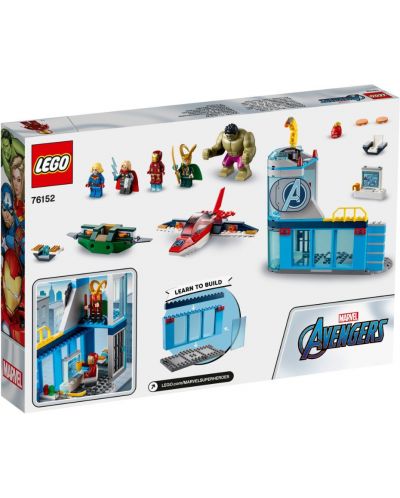 Constructor Lego Marvel Super Heroes - - Razbunatori: furia impotriva lui Loki (76152) - 2