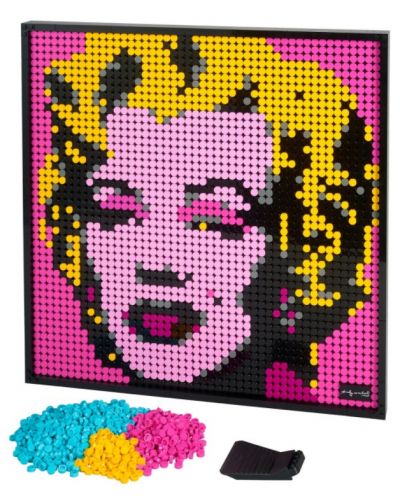 Constructor Lego Zebra - Andy Warhol's Marilyn Monroe - 3