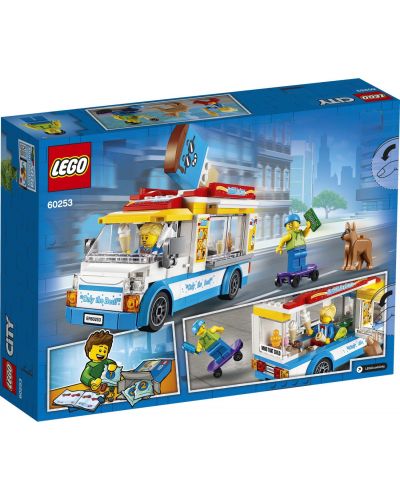 Constructor Lego City Great Vehicles - Furgoneta cu inghetata (60253) - 2