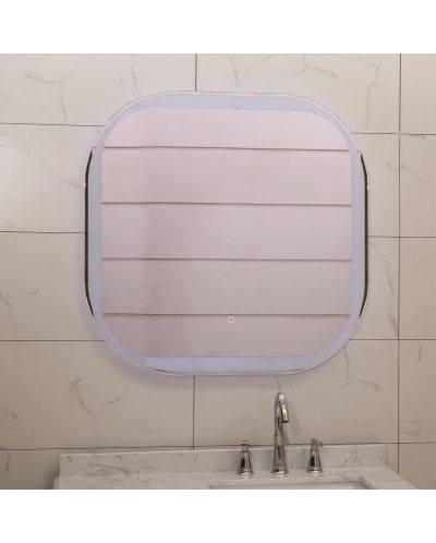 Oglindă de perete cu LED Inter Ceramic - ICL 1523, 80 x 80 cm - 1