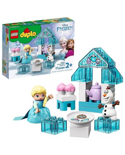 Constructor Lego Duplo Princess - Elsa si Olaf la Petrecere (10920) - 3