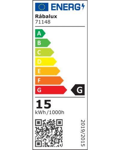 Aplică cu LED Rabalux - Nabil 71148, IP20, 230V, 15W, alb mat - 7