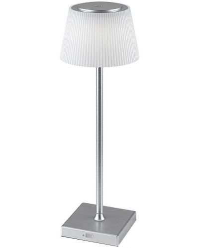 Lampă de masă LED Rabalux - Taena 76010, IP 44, 4 W, reglabilă, argintiu - 2