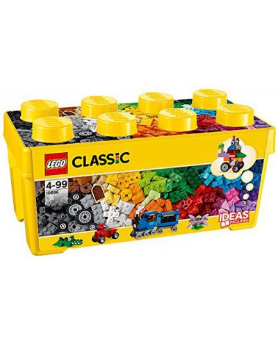 Constructor Lego Classic - Cutie creativa cu blocuri (10696) - 1