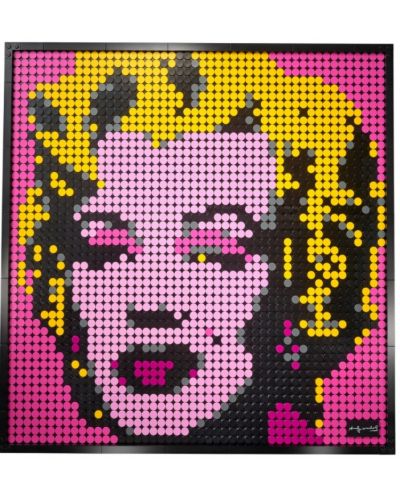 Constructor Lego Zebra - Andy Warhol's Marilyn Monroe - 4