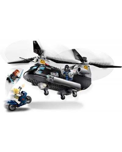 Constructor Lego Marvel Super Heroes -Black Widow's Helicopter Chase (76162) - 6