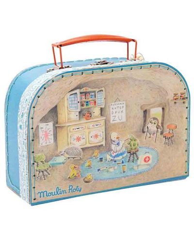 Jucarie in valiza Moulin Roty Les Valises - Cabinet medical - 2