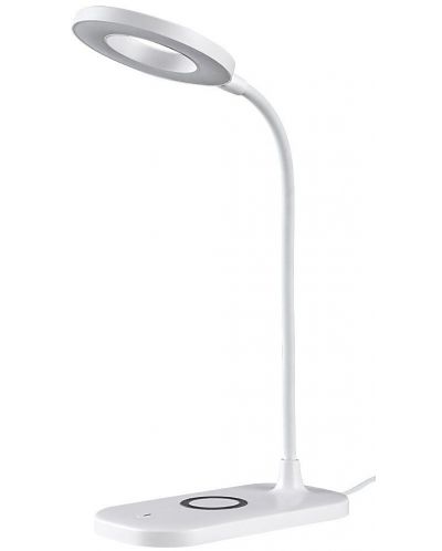 Lampa LED cu incarcator wireless Rabalux - Hardin, IP20, 5W, 210-720lm, alb - 1