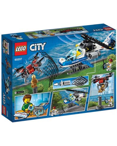 Constructor Lego City -Urmarirea cu drona a politiei aeriene (60207) - 3