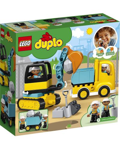 Constructor Lego Duplo Town - Camion si excavator (10931) - 2