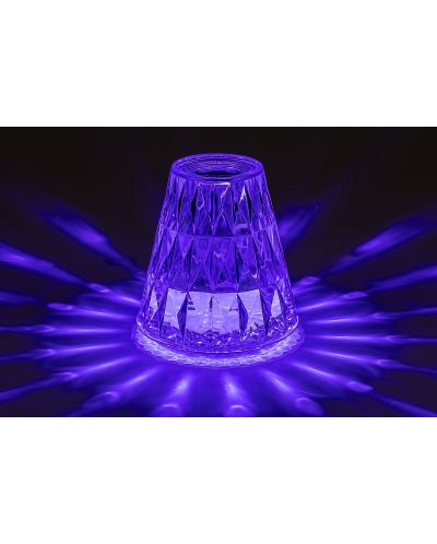 Lampă de masă LED Rabalux - Siggy 76004, RGB, IP 20, 2 W, transparent - 6