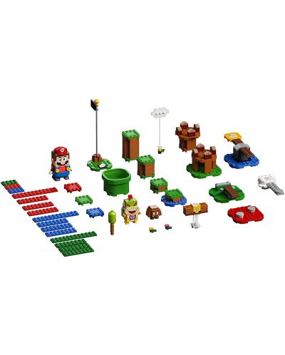 Constructor Lego Super Mario - Aventurile lui Mario, set de baza (71360) - 4