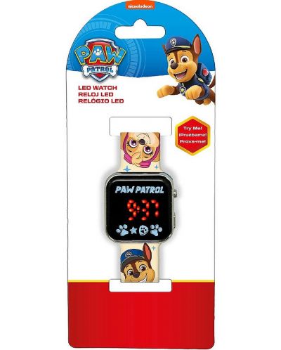 Ceas LED Kids Euroswan - Paw Patrol, Team - 2