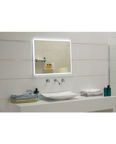 Oglindă de perete cu LED Inter Ceramic - Jara, ICL 1498, 60 x 60 cm - 2