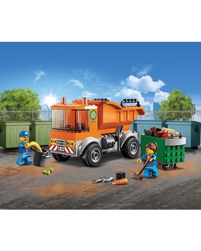 Joc de constructie Lego City - Camion de gunoi (60220) - 8