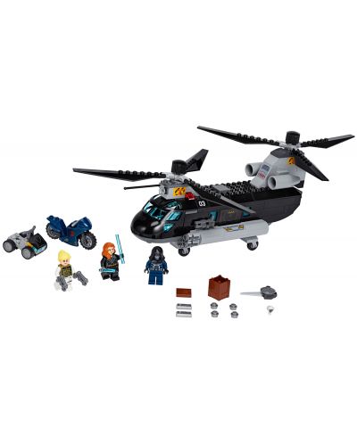 Constructor Lego Marvel Super Heroes -Black Widow's Helicopter Chase (76162) - 3