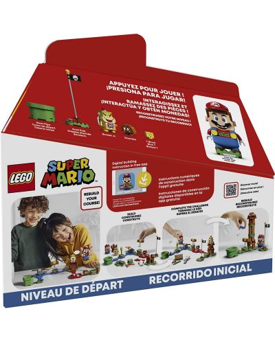 Constructor Lego Super Mario - Aventurile lui Mario, set de baza (71360) - 3