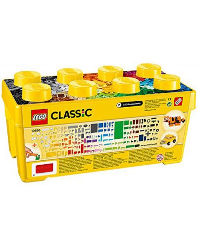 Constructor Lego Classic - Cutie creativa cu blocuri (10696) - 5