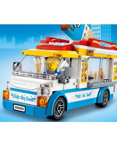 Constructor Lego City Great Vehicles - Furgoneta cu inghetata (60253) - 5