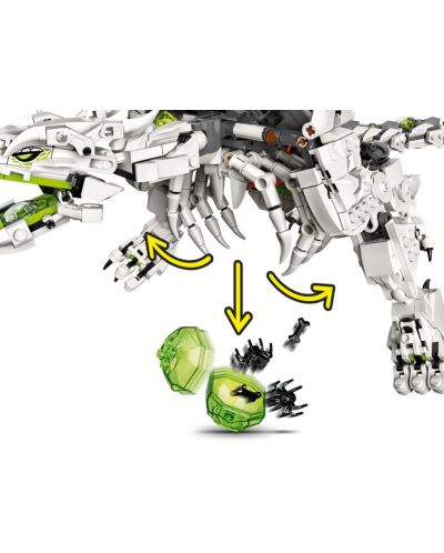 Constructor Lego Ninjago -Dragonul vrajitorului Craniu (71721) - 8